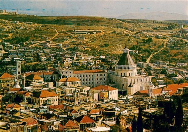 Nazareth  Israel Fliegeraufnahme