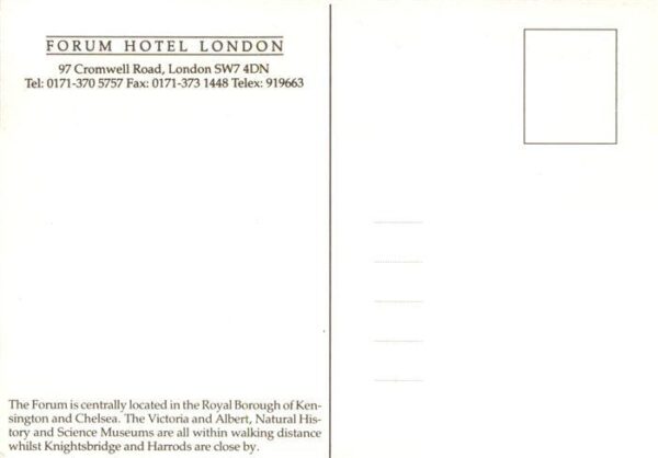 London  UK Forum Hotel London – Bild 2