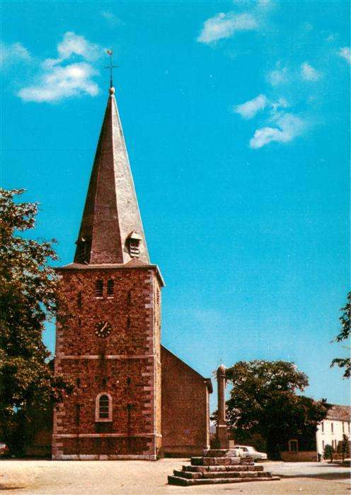Sart-lez-Spa Belgie Eglise et le Perron