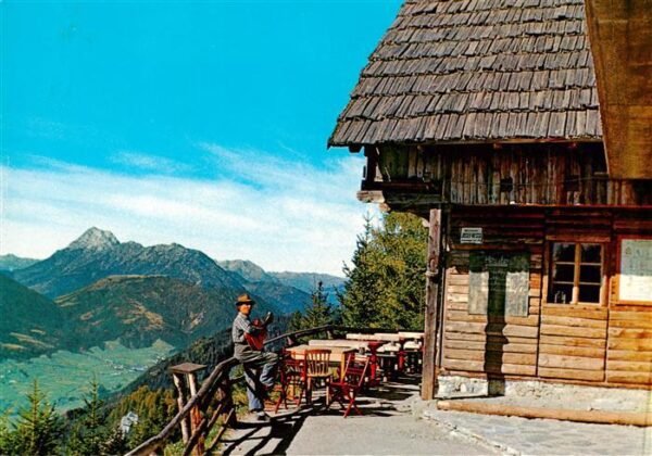 Jadersdorf St Lorenzen Gitschtal Kaernten AT Gasthof Pension Kohlroeslhuette