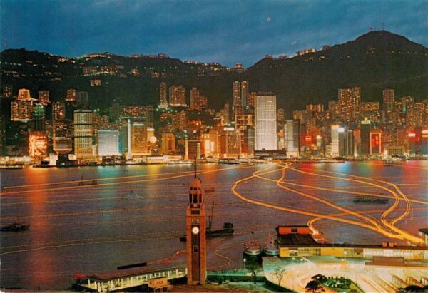 Hong Kong Night Scene