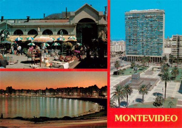 Montevideo  Uruguay Mercado del Puerto Playa Pocitos Plaza Independencia