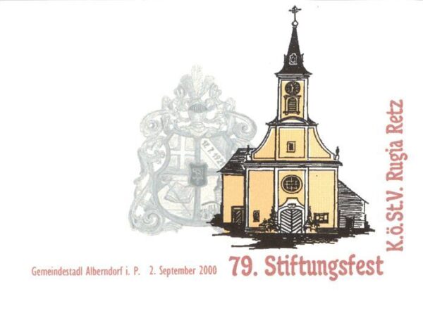 Alberndorf Pulkautal Niederoesterreich AT Gemeindestadl Stiftungsfest KoeStV Rug