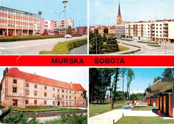 Murska Sobota Slovenia Ortsansichten Schloss Park