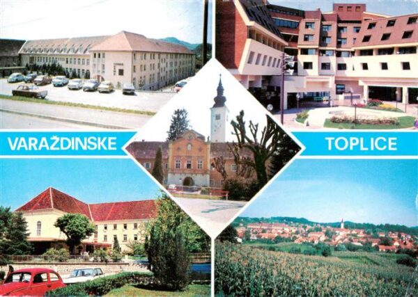 Toplice Dolenjske Ortspartien Kirche Schloss Panorama