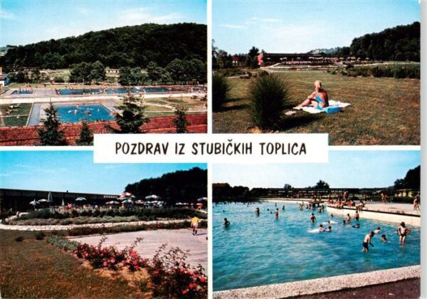 Stubicke Toplice Croatia Freibad Liegewiese Panorama