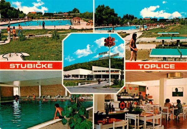 Stubicke Toplice Croatia Frei und Hallenbad Hotel Gastraum