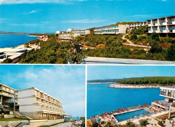 Pula Pola Croatia Panorama Fliegeraufnahme Schwimmbad