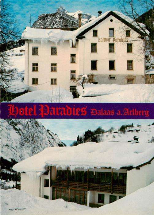 Dalaas Hotel Gasthof Paradies