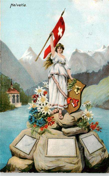 Helvetia Schweiz Denkmal