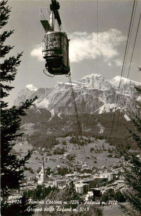 Cortina d Ampezzo IT Schwebebahn