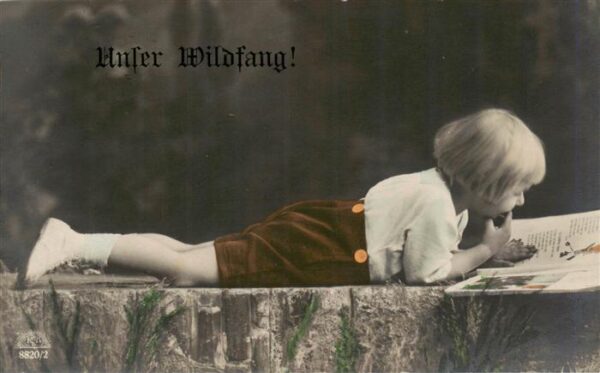 Foto RKL Nr. Nr. 8820/2 Unser Wildfang Kind Buch
