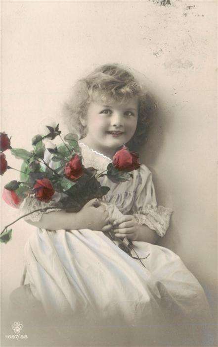 Foto RPH Nr. Nr.1687/88 Kind Rosen