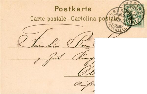 Verlag Kuenzli Zuerich Nr. Nr. 5044 Frau Kirche Trachten – Bild 2