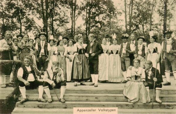 Typen Appenzeller Volkstypen