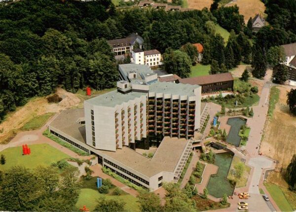 Leichlingen Rheinland Herzklinik Roderbirken Fliegeraufnahme