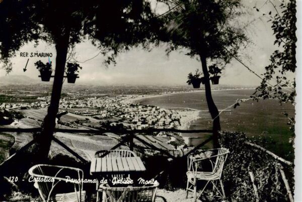 Cattolica  Provincia Rimini IT Panorama da Gabicce Monte