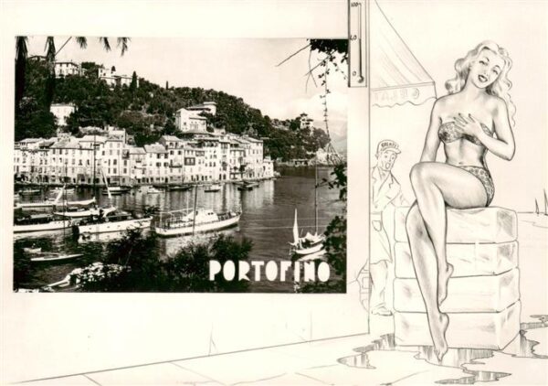 Portofino Liguria IT Hafenpartie