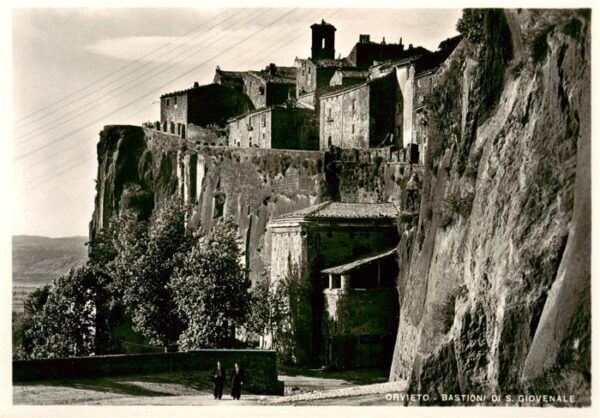 Orvieto Umbria IT Bastioni di S Giovenale