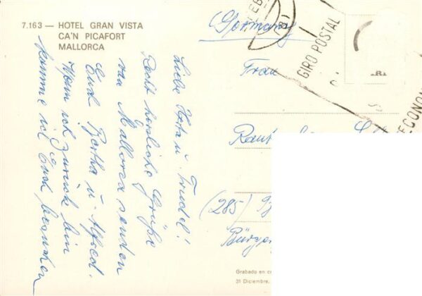 Can Picafort Mallorca ES Hotel Gran Vista Fliegeraufnahme – Bild 2