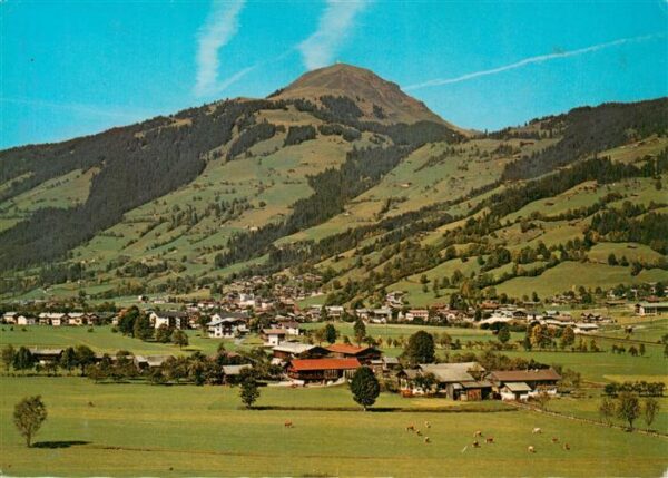 Brixen Thale Tirol AT Lauterbach mit Hohe Salve Fliegeraufnahme