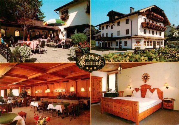 Siezenheim Salzburg AT Gasthof Kamml Terrasse Gastraum Zimmer