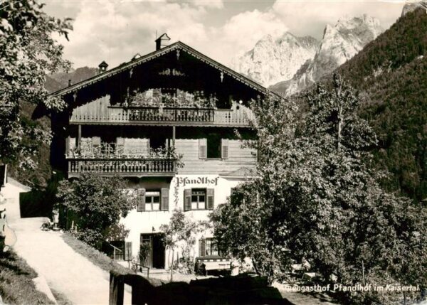 Kufstein Tirol AT Alpengasthof Pfandlhof im Kaisertal