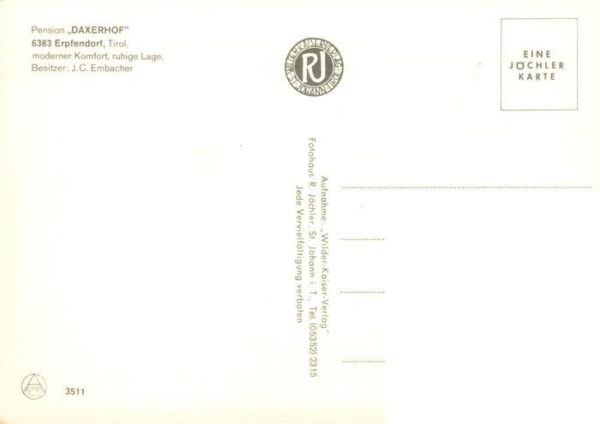 Erpfendorf Tirol AT Pension Daxerhof – Bild 2