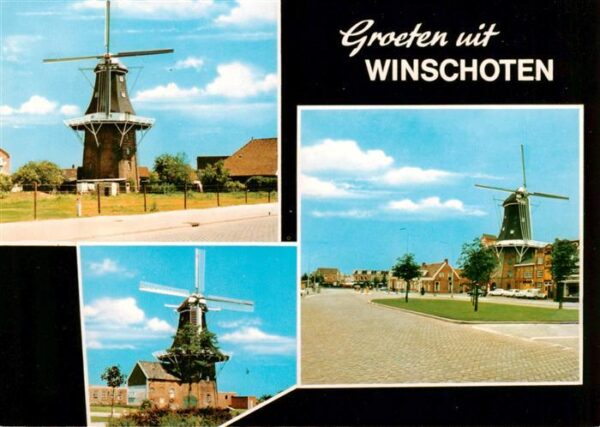 Winschoten Winschooten NL Windmuehle Teilansichten