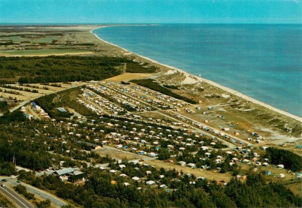 Aalbaek Bunken Camping Fliegeraufnahme