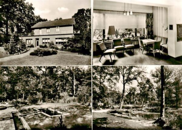 Dalheim Wegberg Ev Muettererholungsheim Waldquelle Gastraum Park