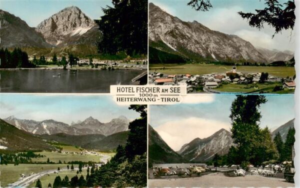 Heiterwang Tirol AT Hotel Fischer am See Landschaftspanorama Alpen