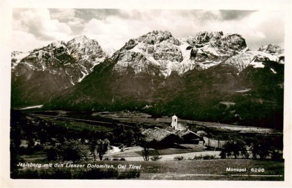 Iselsberg-Stronach Osttirol AT Panorama Blick gegen Lienzer Dolomiten