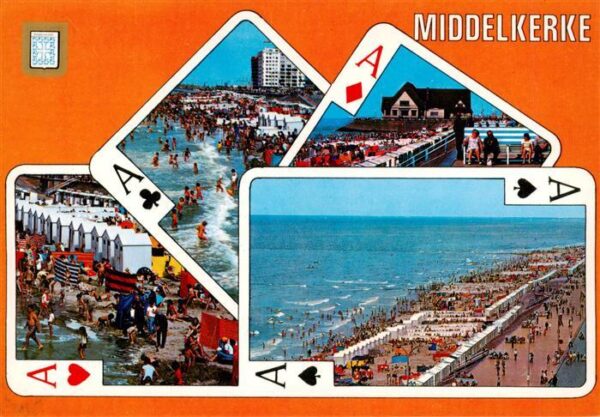 Middelkerke Belgie Strandleben Gaststaette