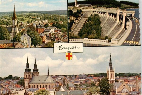 Eupen Stadtpanorama Staudamm