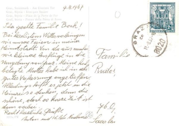 Graz  Steiermark AT Am Eisernen Tor Brunnen Denkmal – Bild 2