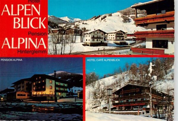 Saalbach -Hinterglemm AT Hotel Cafe Alpenblick Pension Alpina