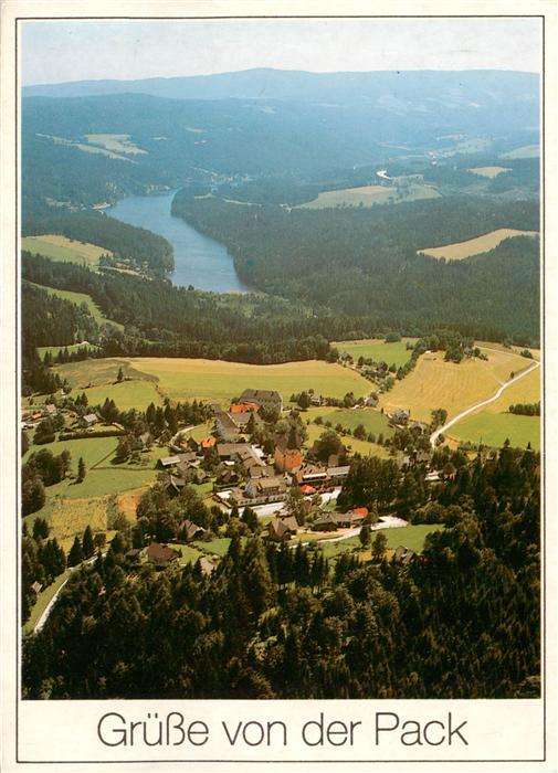 Pack Steiermark AT Gasthof Kirchenwirt Fliegeraufnahme