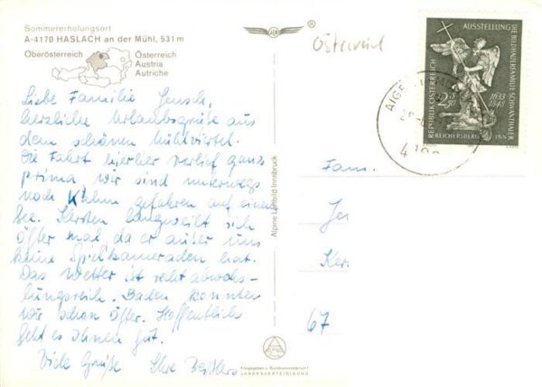 Haslach Muehl Oberoesterreich AT Fliegeraufnahme – Bild 2