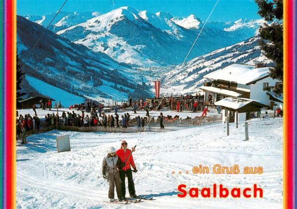 Saalbach -Hinterglemm AT Panorama Schlepplift