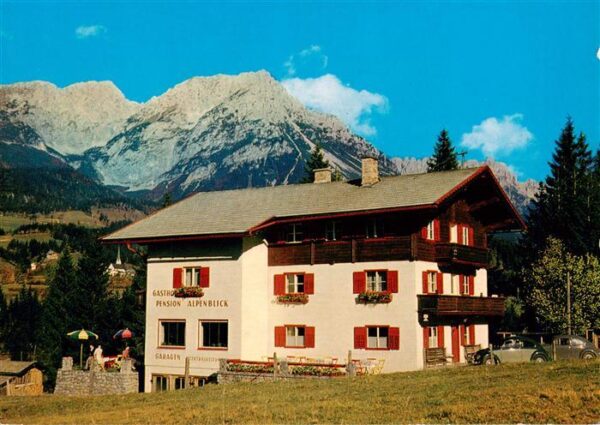 Scheffau Tirol Wilden Kaiser Tirol AT Gasthof Pension Alpenblick