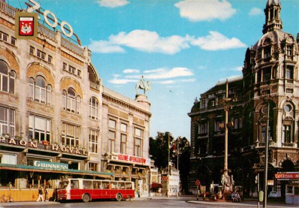 Antwerpen Anvers Ingang van de Zon en Centraal Station