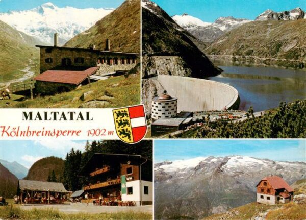 Maltatal Kaernten AT Osnabruecker Huette Koelnbreinsperre Gmuendner Huette Katto