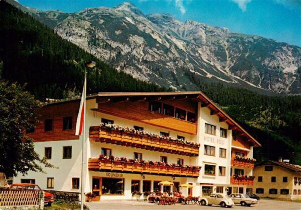 Steeg Lechtal Lech Vorarlberg AT Hotel Post Cafe Pension