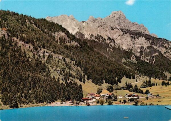 Haller Haldensee Tirol AT Fliegeraufnahme