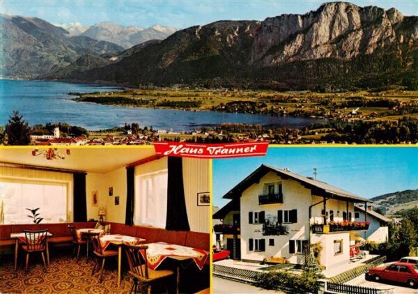 Mondsee Salzkammergut AT Panorama Haus Trauner Gaststube