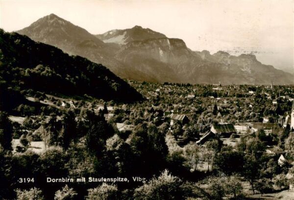 Dornbirn Vorarlberg AT mit Staufenspitze