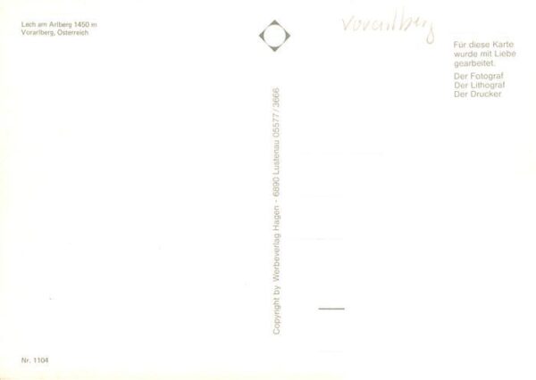 Lech Vorarlberg Ortspartie – Bild 2