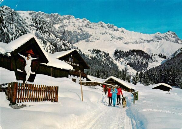 Leutasch Tirol AT Haemmermoosalm im Leutascher Gaistal