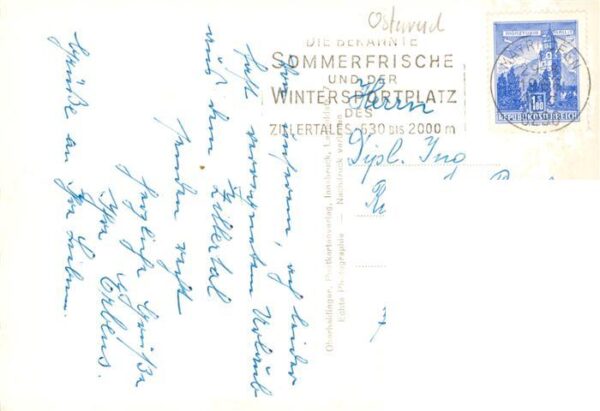 Lanersbach Mayrhofen Zillertal Tirol AT mit Hoellenstein Gletscherblick Zillerta – Bild 2